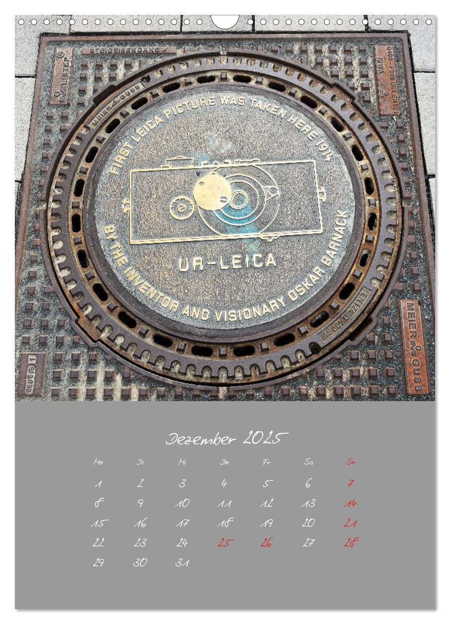 Bild: 9783435965991 | Faszination Kanaldeckel (Wandkalender 2025 DIN A3 hoch), CALVENDO...