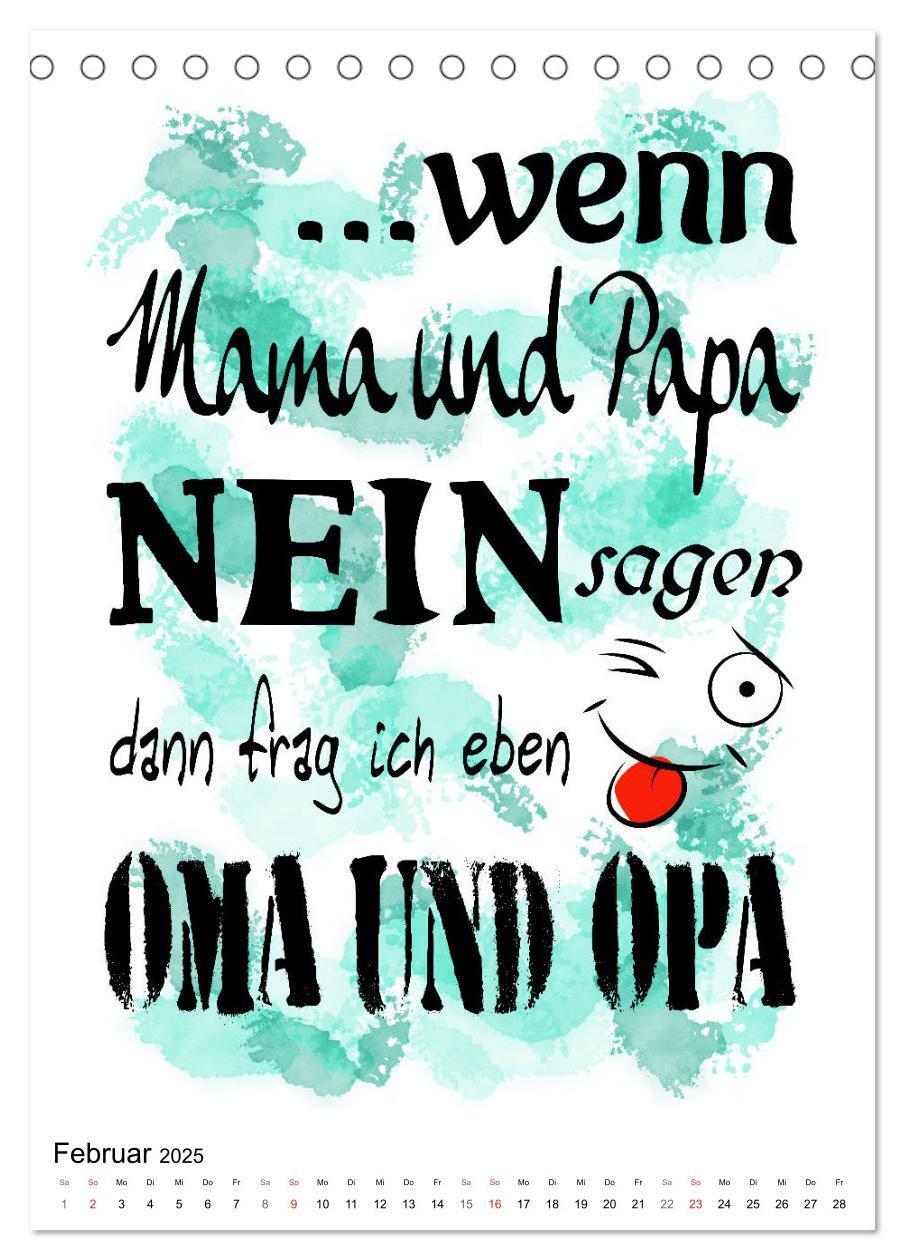 Bild: 9783435937967 | Oma und Opa, die Helden unserer Kindheit (Tischkalender 2025 DIN A5...