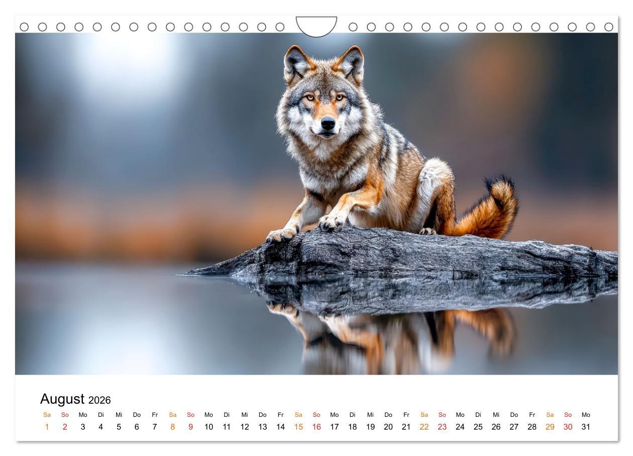 Bild: 9783457246870 | Wölfe - die Stimme der Wildnis (Wandkalender 2026 DIN A4 quer),...