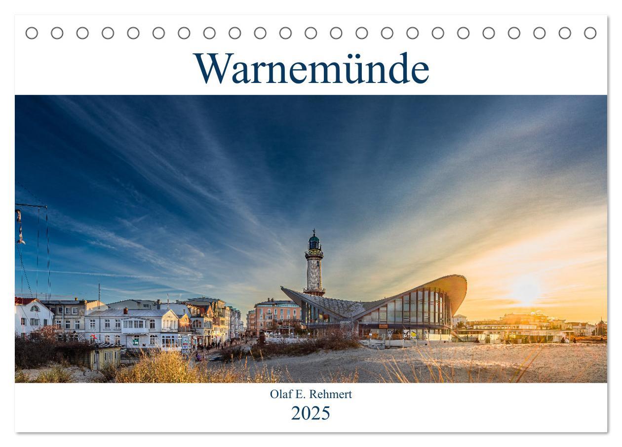 Cover: 9783435028641 | Warnemünde by Olaf Rehmert (Tischkalender 2025 DIN A5 quer),...