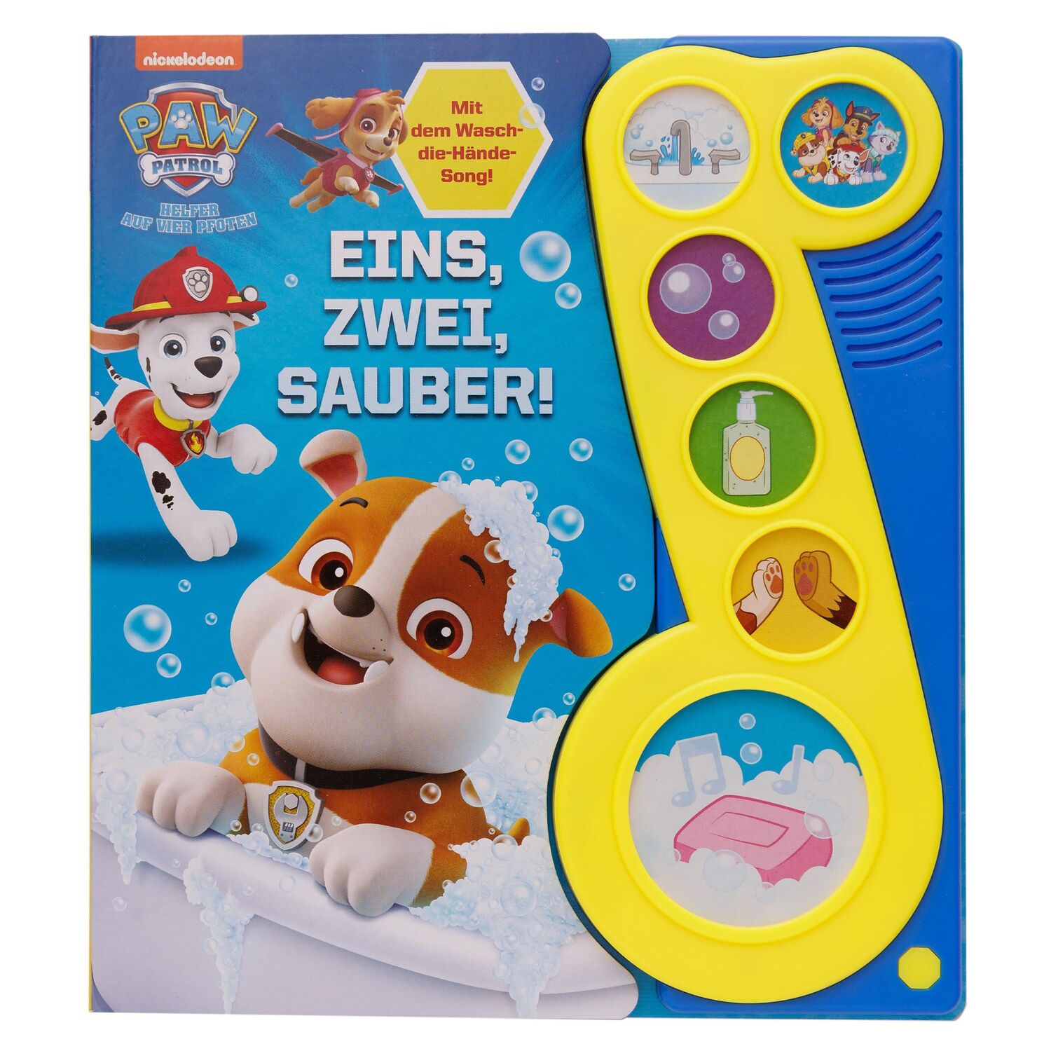 Cover: 9781503762015 | PAW Patrol - Eins, zwei, sauber! - Liederbuch mit Sound -...