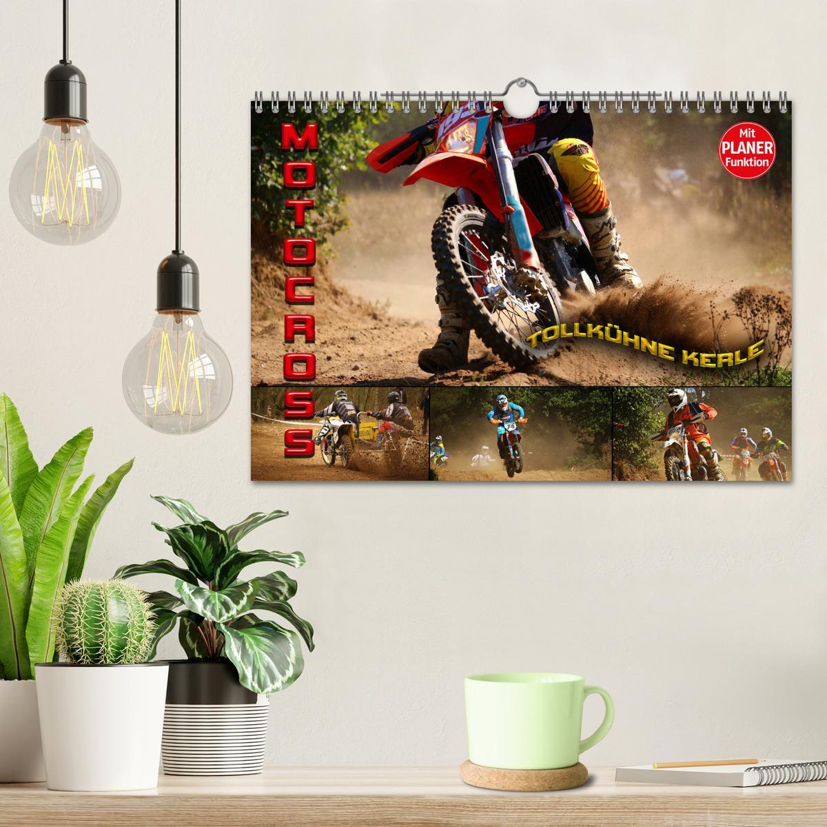 Bild: 9783435417919 | Motocross - tollkühne Kerle (Wandkalender 2025 DIN A4 quer),...