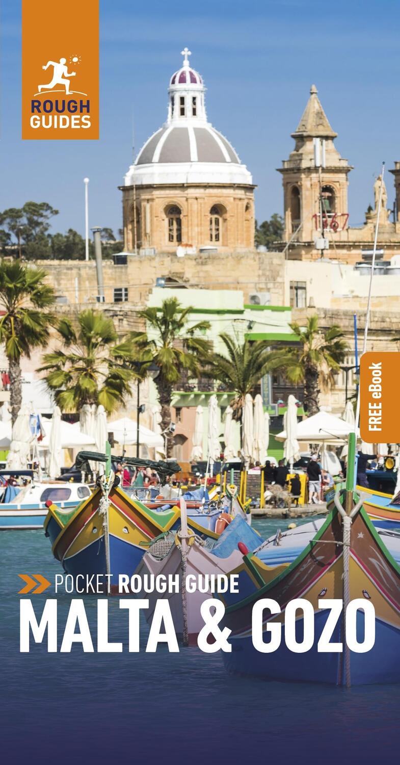 Cover: 9781835290590 | Pocket Rough Guide Malta &amp; Gozo: Travel Guide with eBook | Guides