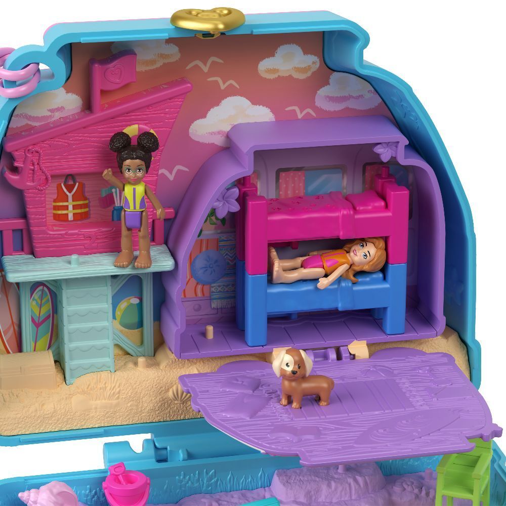 Bild: 194735173808 | Polly Pocket Seaside Puppy Ride | Stück | Blister | HRD36 | Mattel