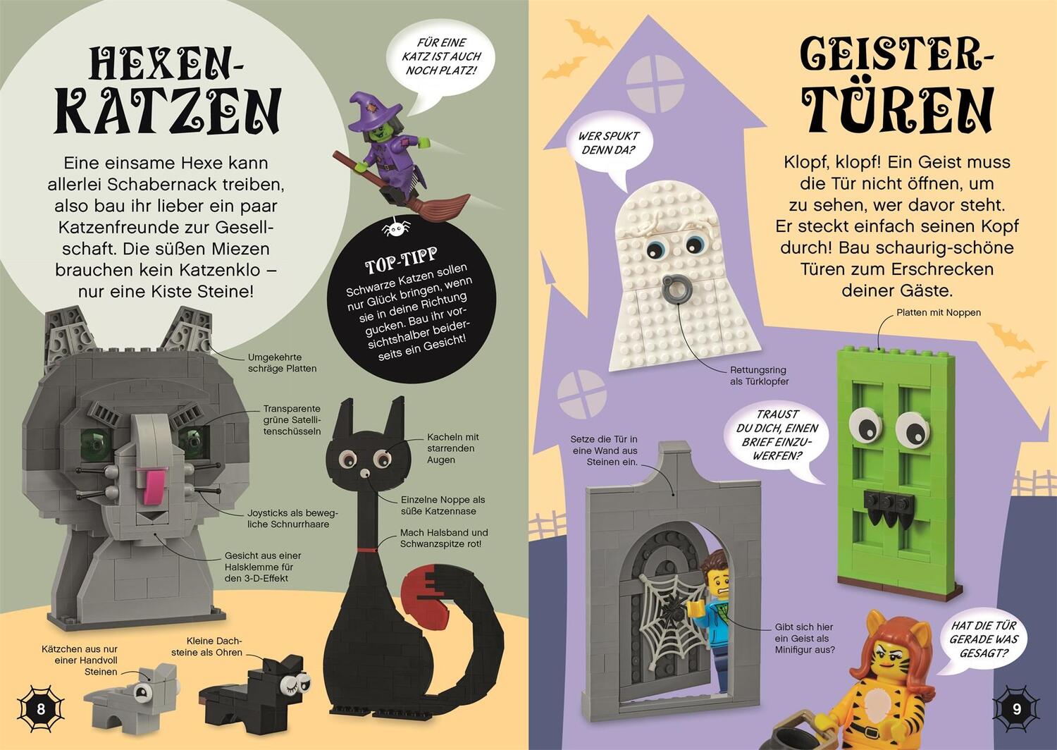 Bild: 9783831042029 | LEGO® Ideen Geister, Hexen, Gruselwesen | Julia March | Buch | 80 S.