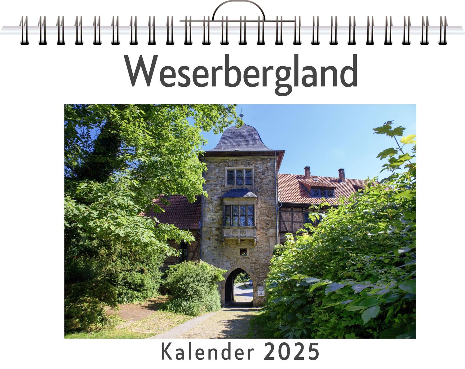 Cover: 9783759125552 | Weserbergland | Alexander Schneider | Kalender | Kalender | 14 S.