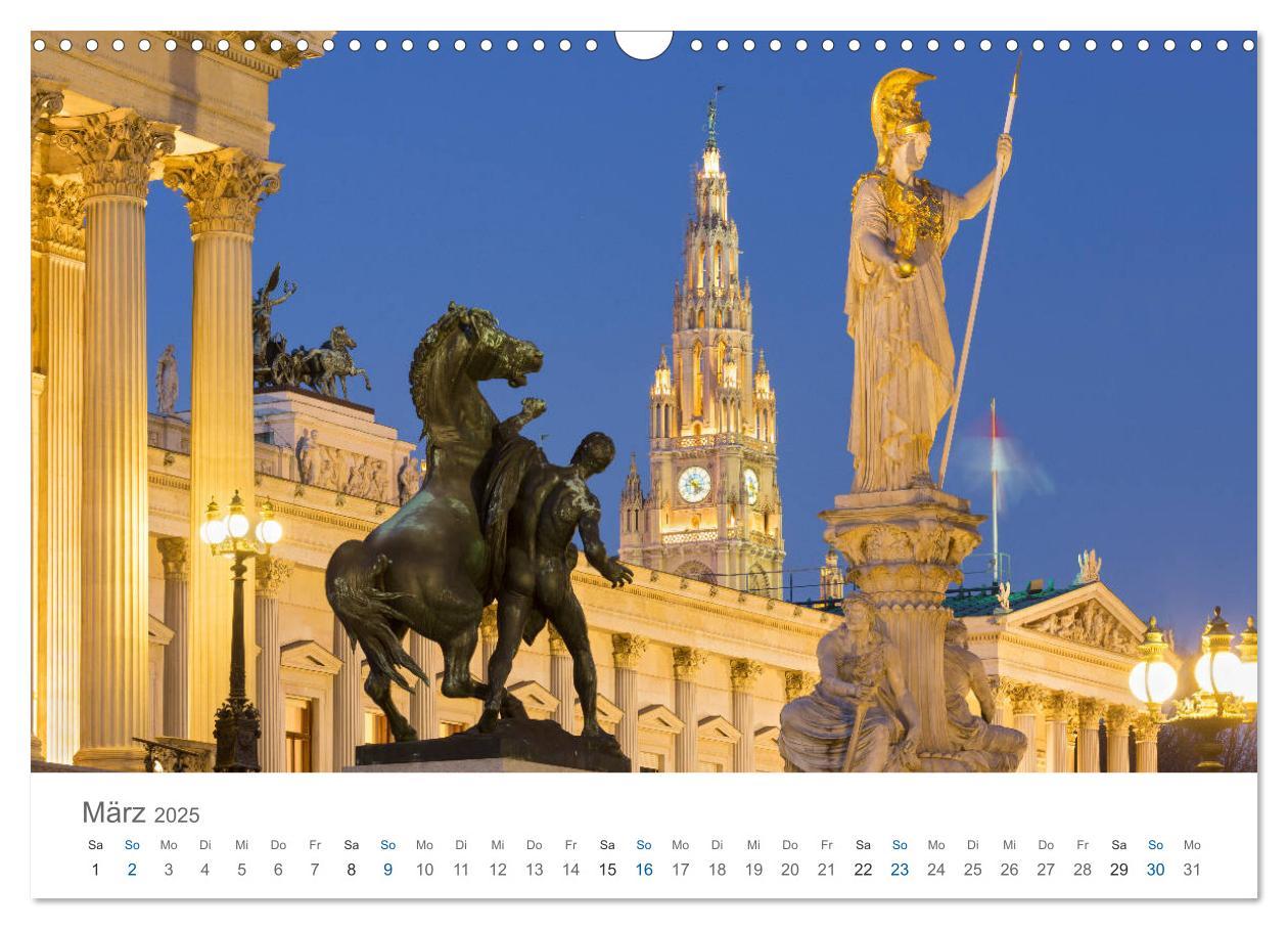 Bild: 9783435453313 | Traumhaftes Wien 2025 (Wandkalender 2025 DIN A3 quer), CALVENDO...