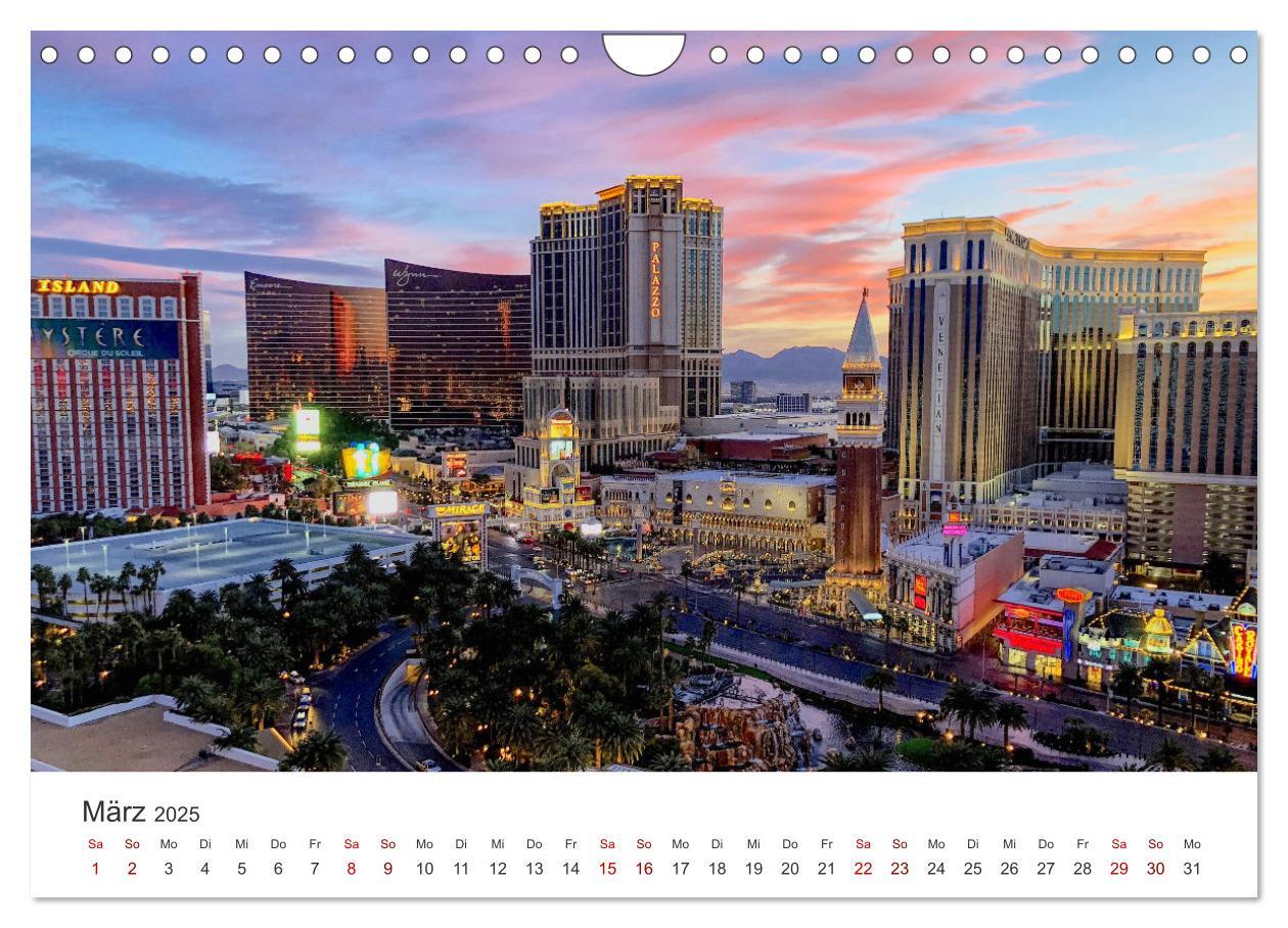 Bild: 9783435008261 | Las Vegas - Spiel, Spaß und Glück (Wandkalender 2025 DIN A4 quer),...