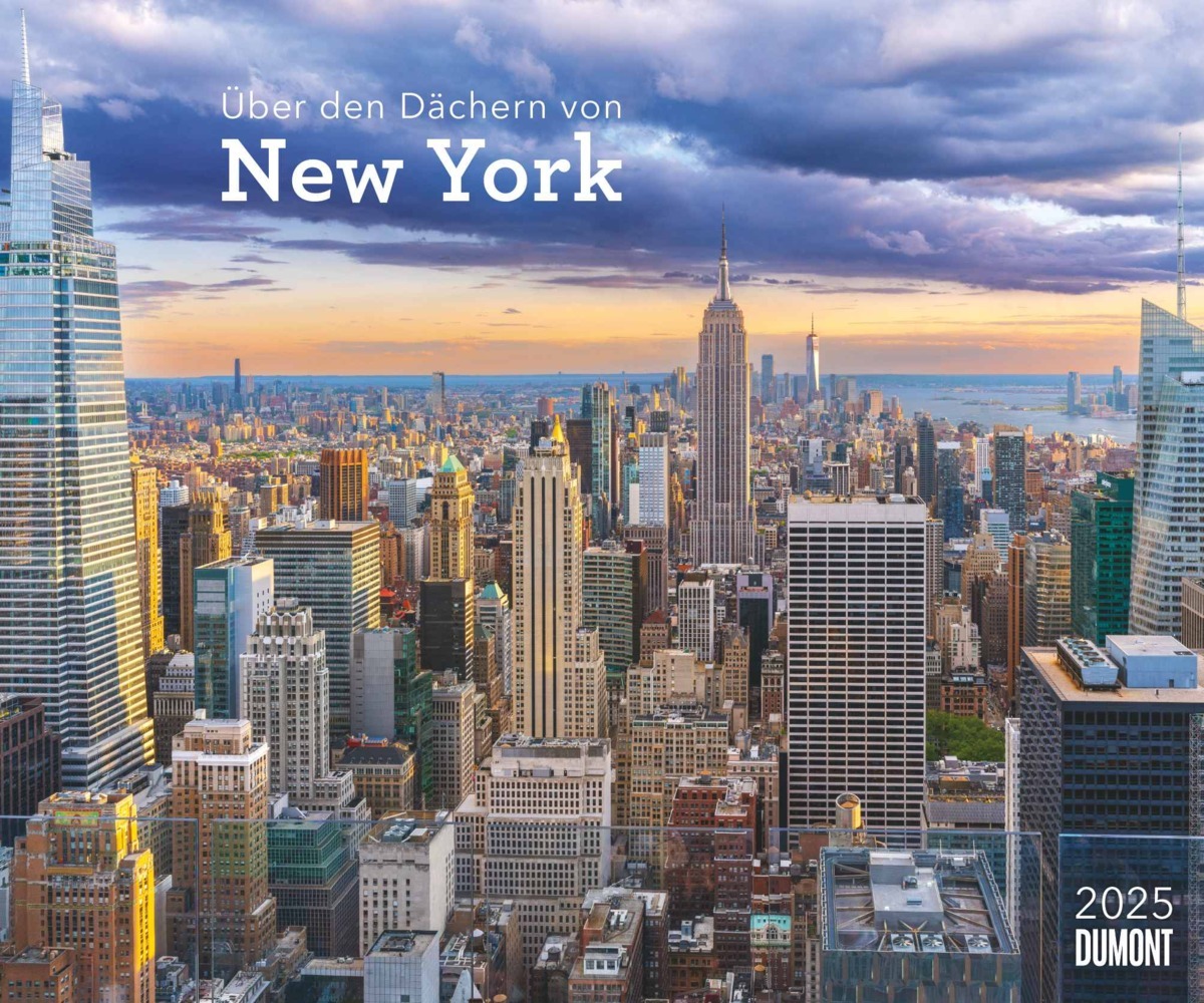 Cover: 4250809653754 | DUMONT - Über den Dächern von New York 2025 Wandkalender, 60x50cm,...