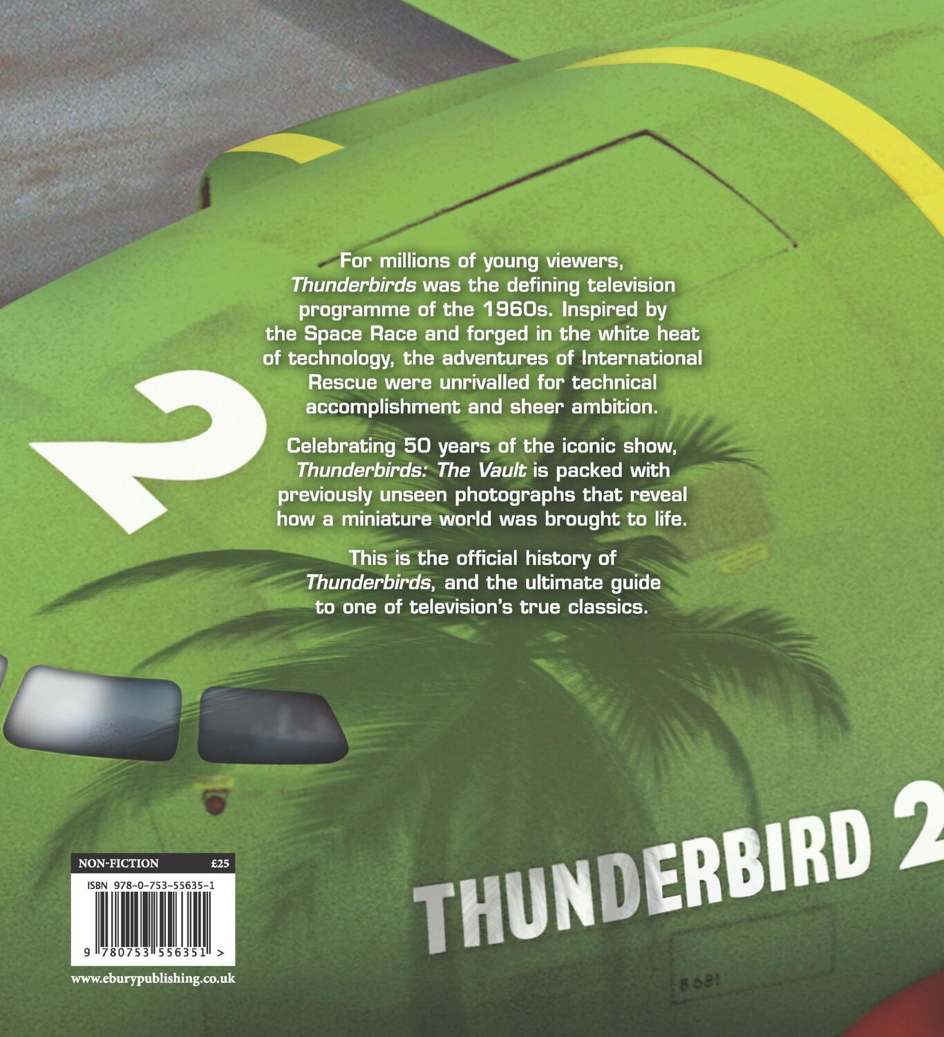 Rückseite: 9780753556351 | Thunderbirds | Marcus Hearn | Buch | Gebunden | Englisch | 2015