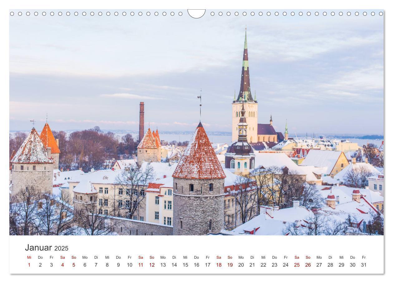 Bild: 9783383986451 | Tallinn - Eine Reise in die Hauptstadt Estlands. (Wandkalender 2025...