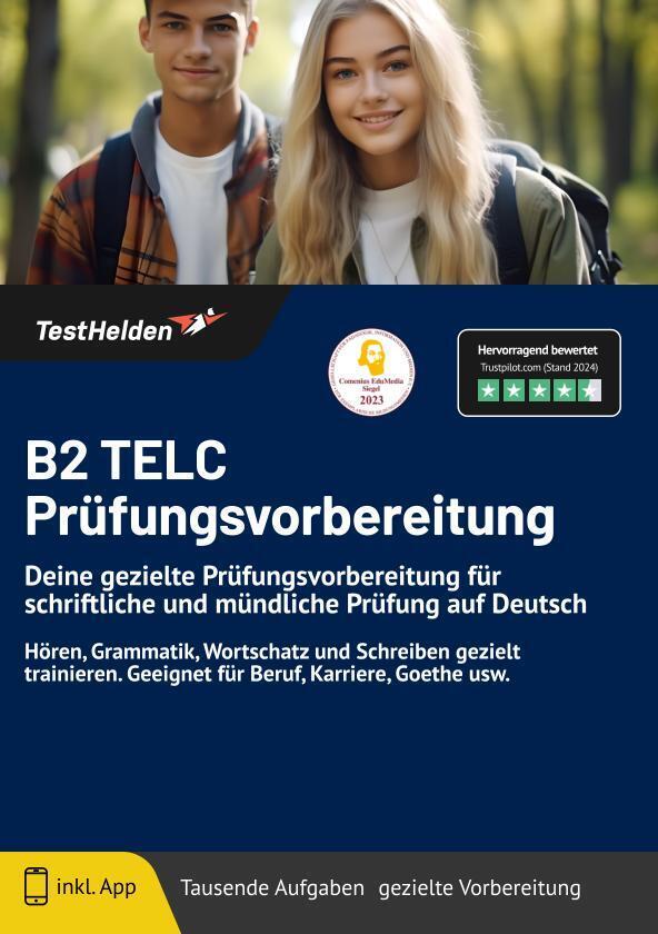 Cover: 9783988172969 | B2 TELC Prüfungsvorbereitung - Deine gezielte Prüfungsvorbereitung...