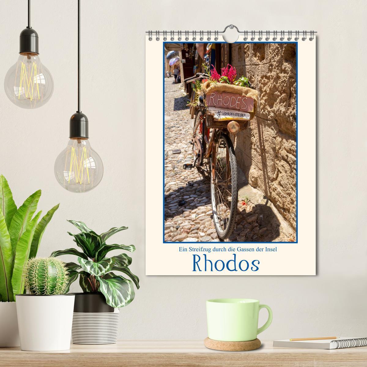 Bild: 9783435907281 | Ein Streifzug durch die Gassen der Insel Rhodos (Wandkalender 2025...