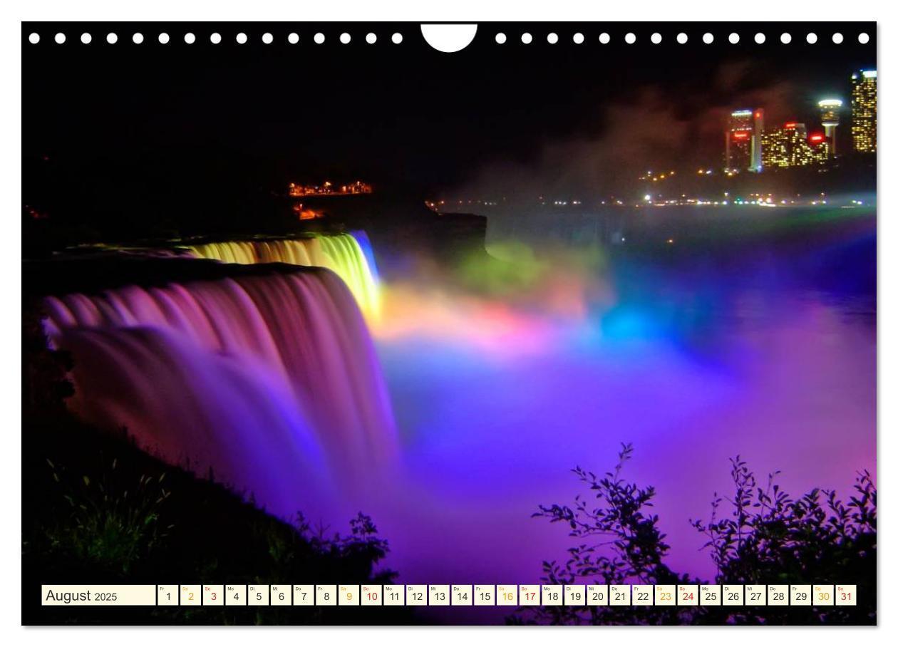 Bild: 9783435568338 | Niagarafälle - American Falls und Horseshoe Fall (Wandkalender 2025...