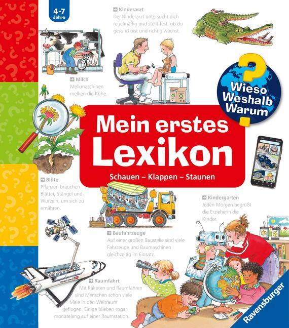 Cover: 9783473327454 | Wieso? Weshalb? Warum? Mein erstes Lexikon | Schauen-Klappen-Staunen