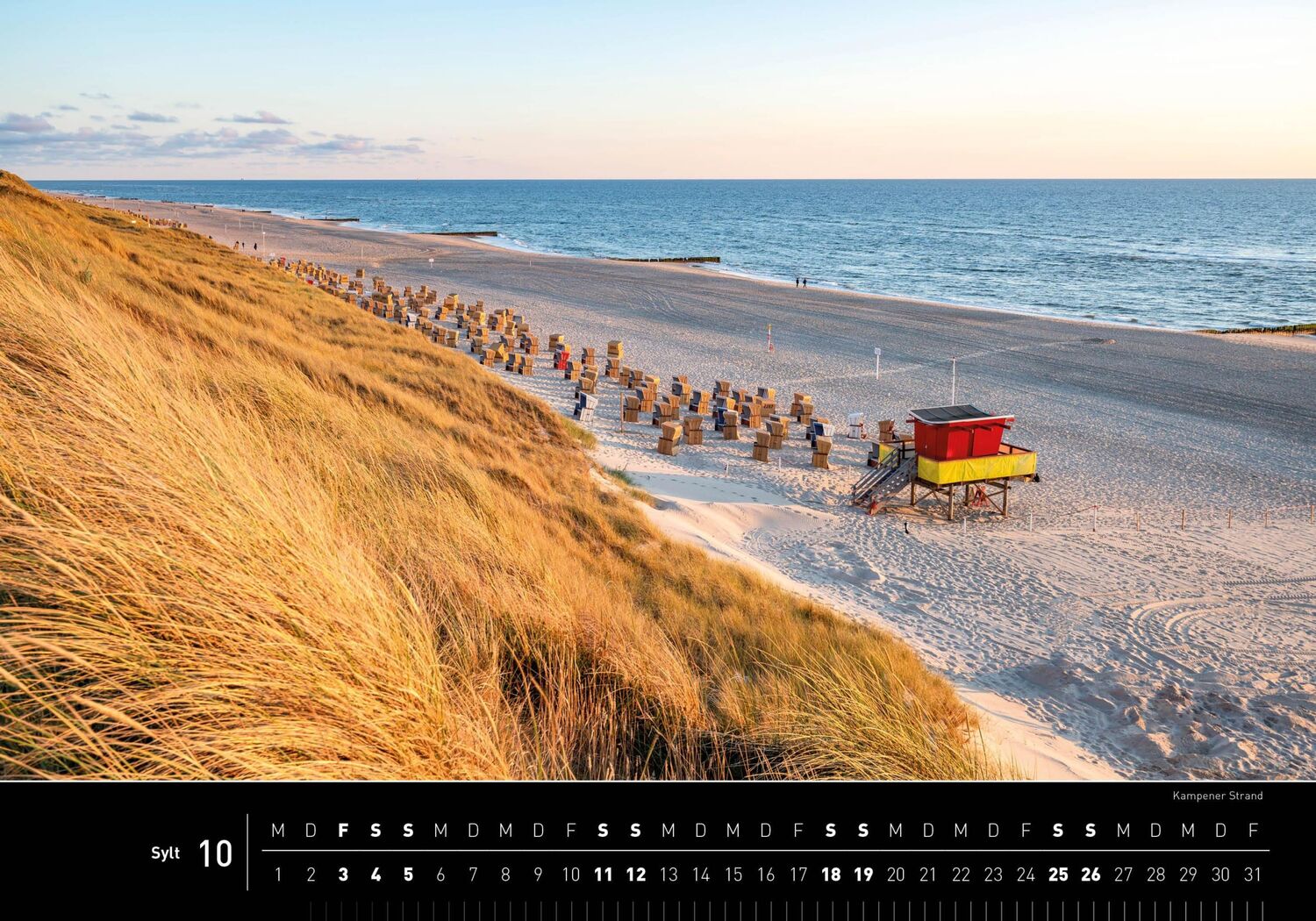 Bild: 9783968555331 | 360° Sylt Premiumkalender 2025 | Jan Becke | Kalender | 13 S. | 2025