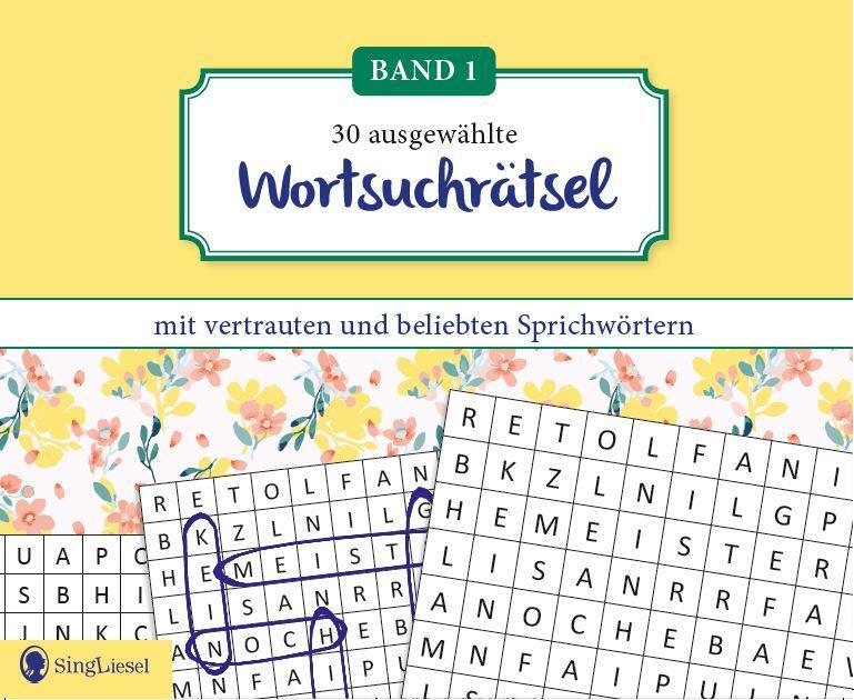 Cover: 9783948106416 | Wortsuchrätsel für Senioren mit vertrauten Sprichwörtern....