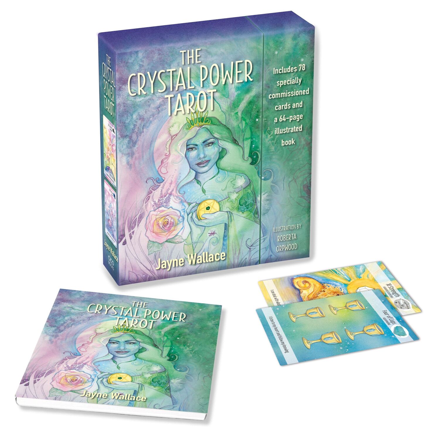 Cover: 9781782496960 | The Crystal Power Tarot | Jayne Wallace | Box | Englisch | 2019