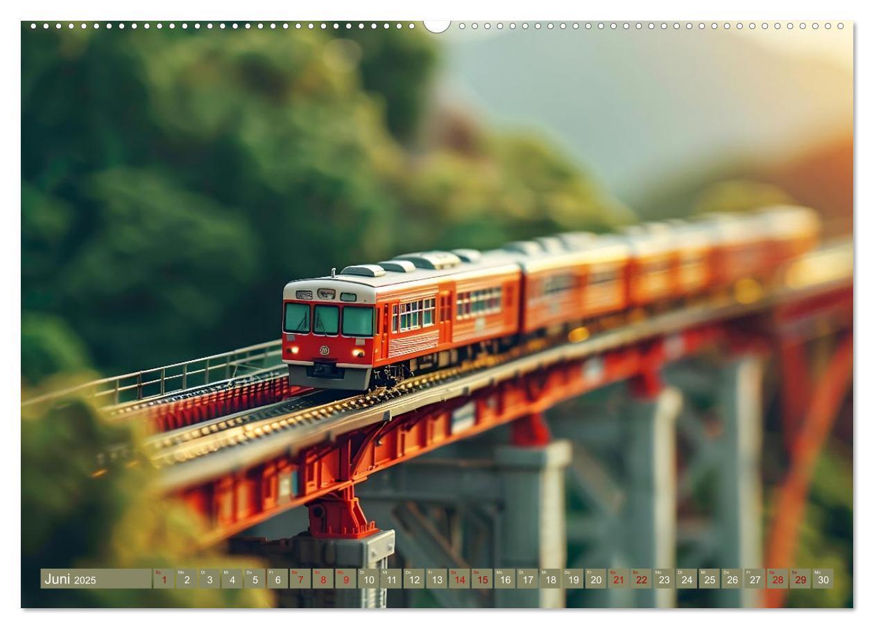 Bild: 9783435940561 | Miniaturwelt Eisenbahn - Zug um Zug ins Abenteuer (Wandkalender...