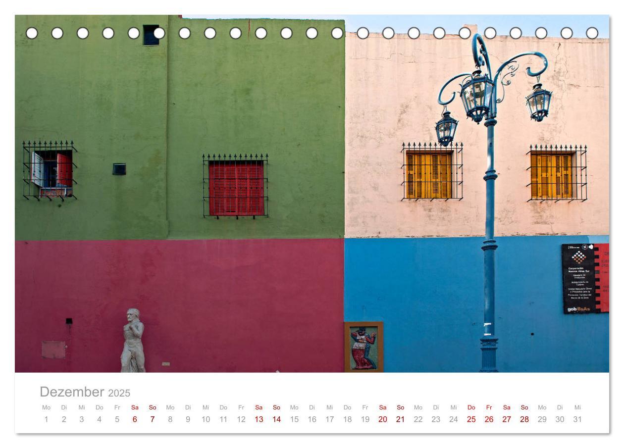 Bild: 9783435435913 | Geliebtes Buenos Aires (Tischkalender 2025 DIN A5 quer), CALVENDO...