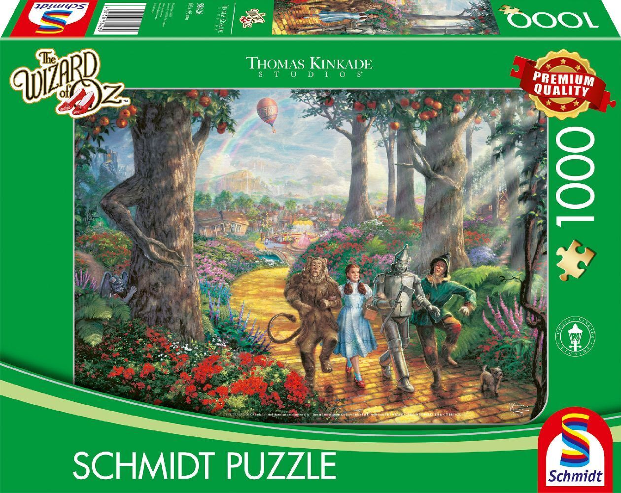 Cover: 4001504584269 | Wizard of Oz, Follow The YELLOW BRICK ROAD® | Spiel | Schachtel | 2023