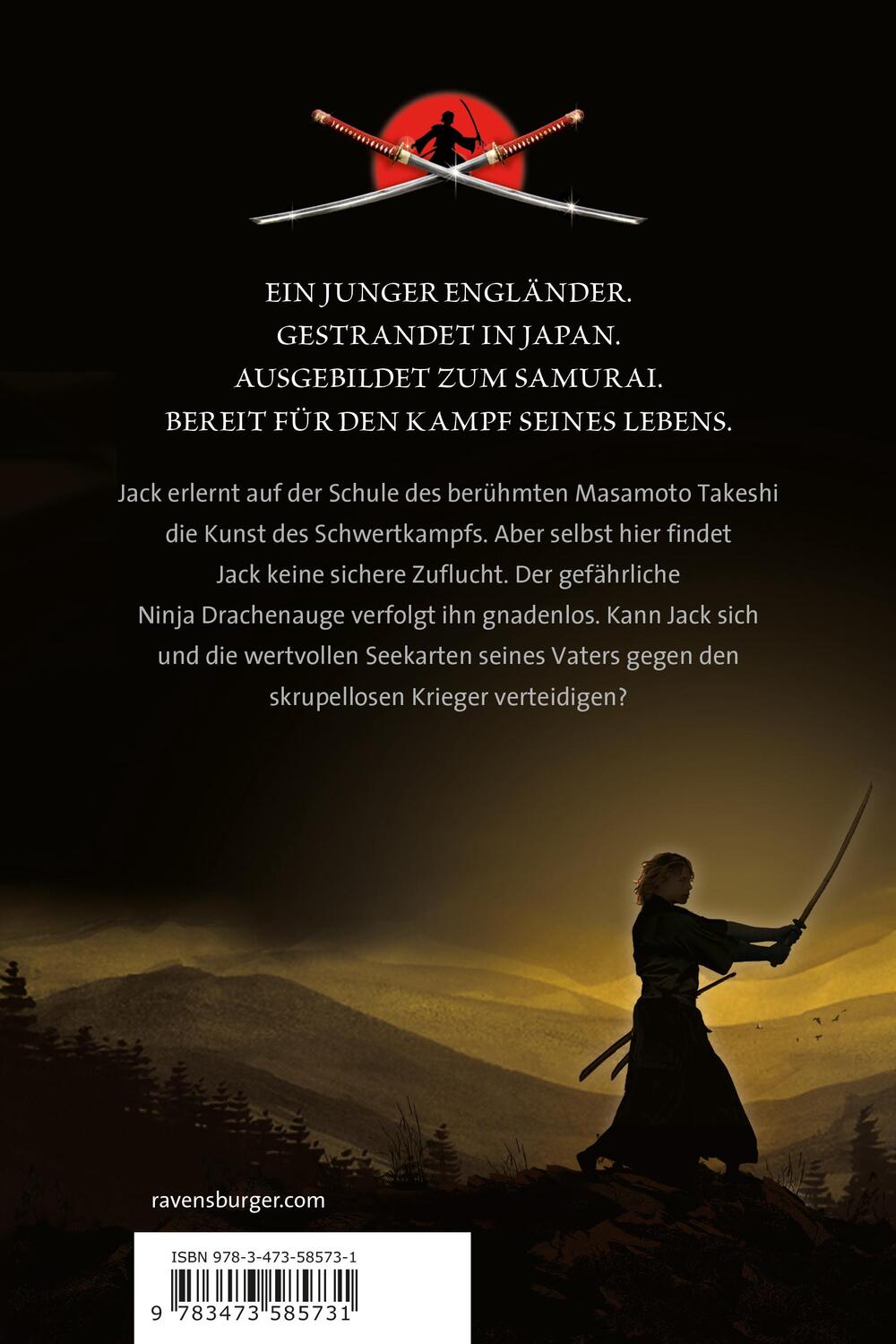 Rückseite: 9783473585731 | Samurai, Band 2: Der Weg des Schwertes | Chris Bradford | Taschenbuch