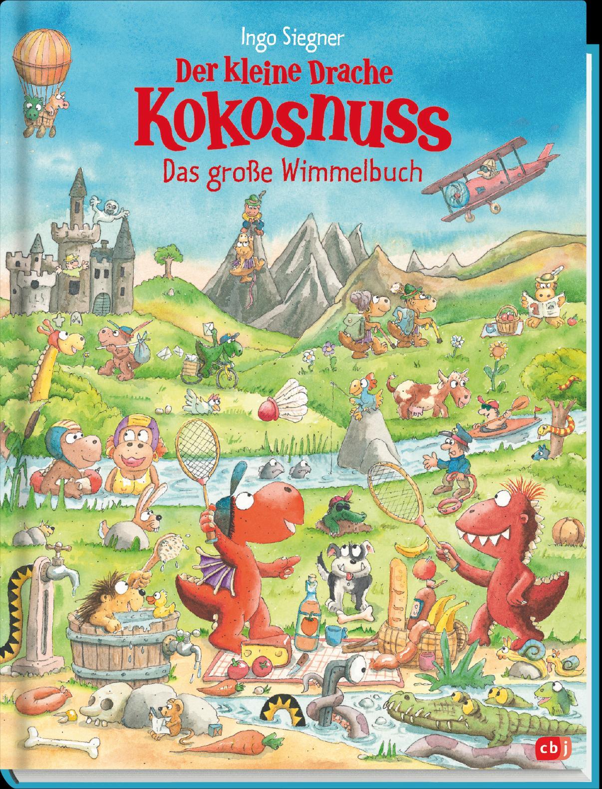 Bild: 9783570177556 | Der kleine Drache Kokosnuss - Das große Wimmelbuch | Ingo Siegner