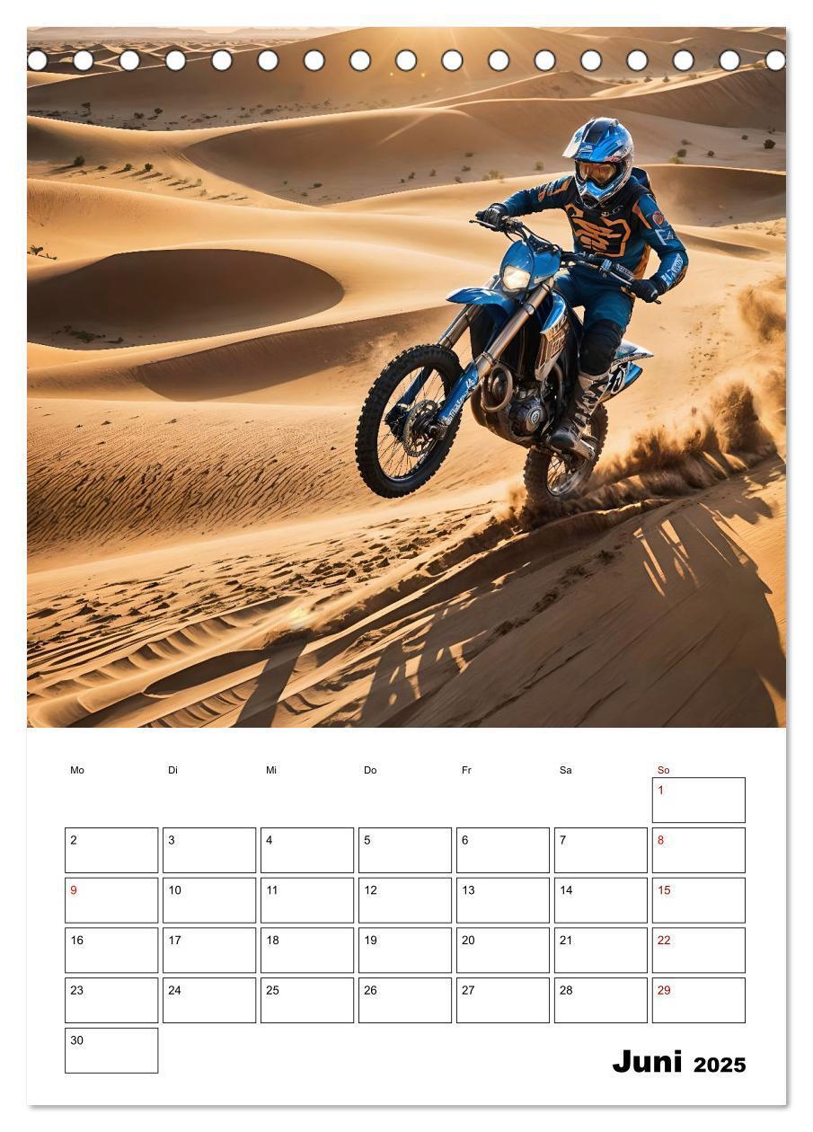 Bild: 9783457196762 | Vollgas und Adrenalin - Motocross-Action pur! (Tischkalender 2025...