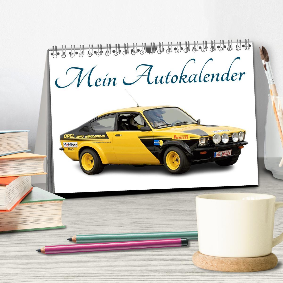 Bild: 9783383987595 | Mein Autokalender (Tischkalender 2025 DIN A5 quer), CALVENDO...