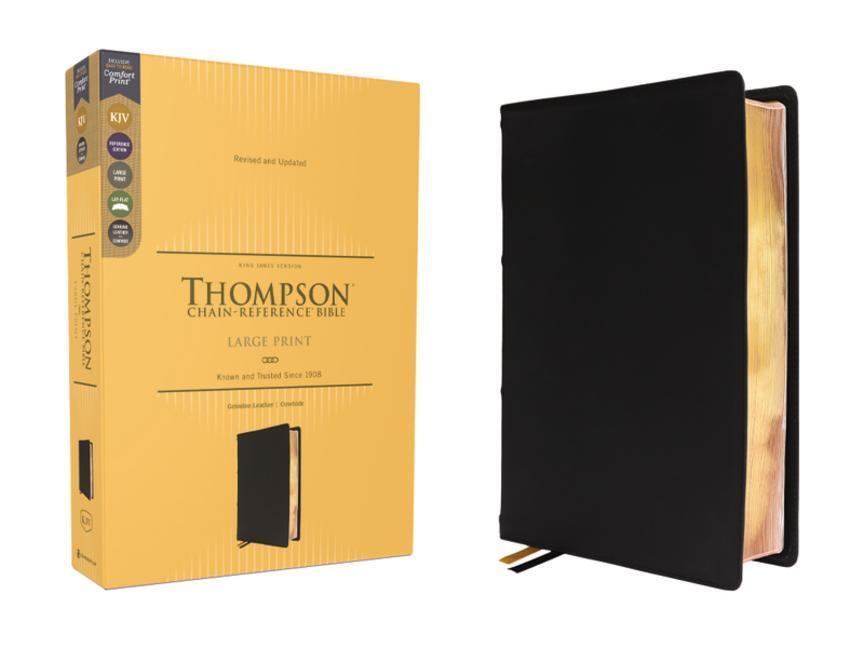 Cover: 9780310459187 | Kjv, Thompson Chain-Reference Bible, Large Print, Genuine Leather,...