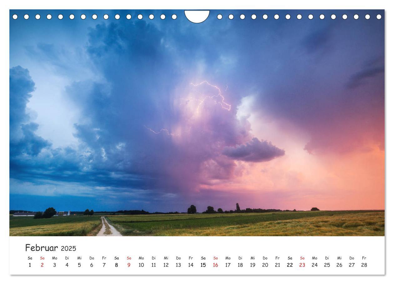 Bild: 9783435329120 | Gewitterwelten (Wandkalender 2025 DIN A4 quer), CALVENDO...