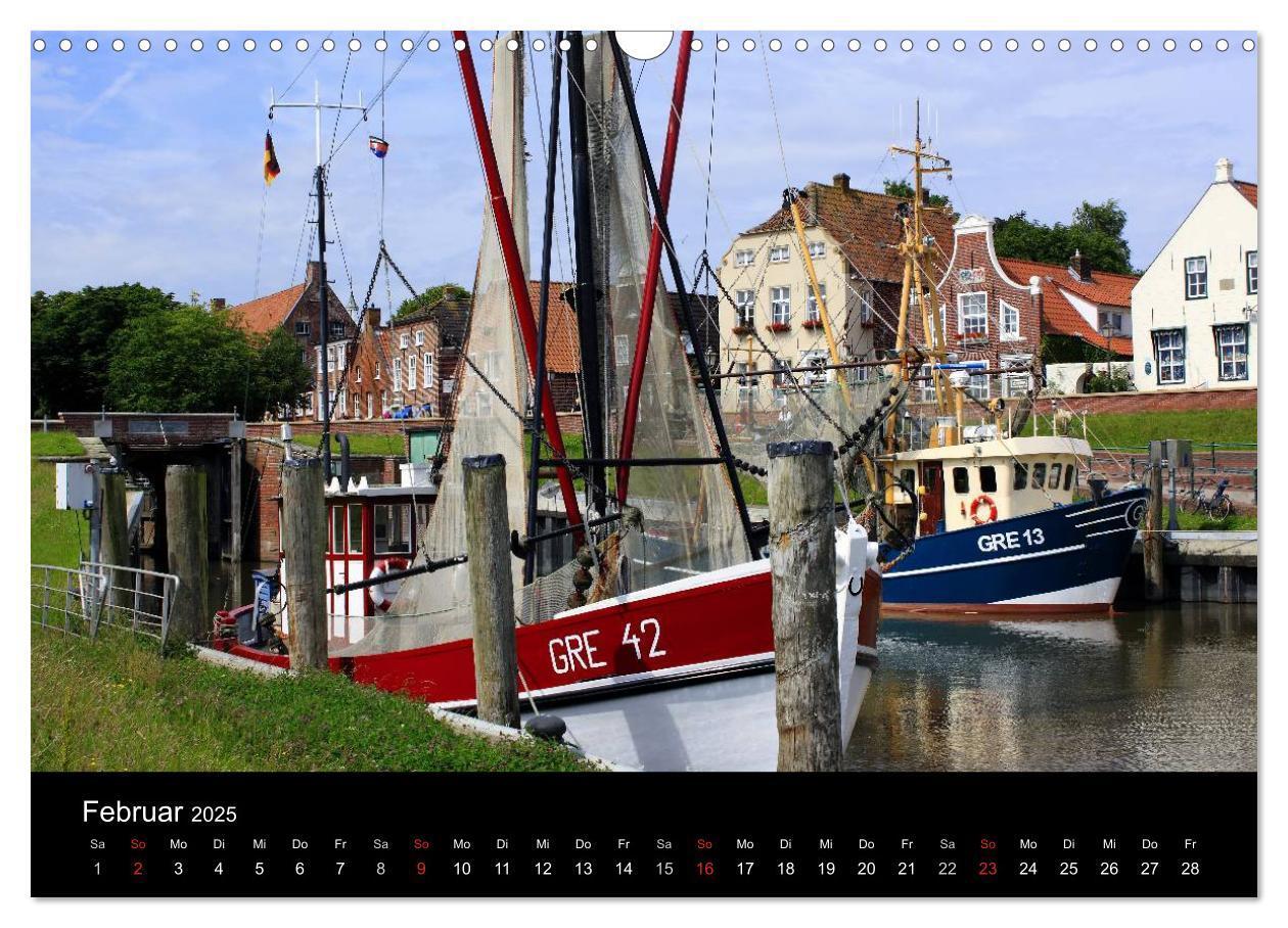 Bild: 9783435801763 | Norddeutsche Impressionen (Wandkalender 2025 DIN A3 quer), CALVENDO...