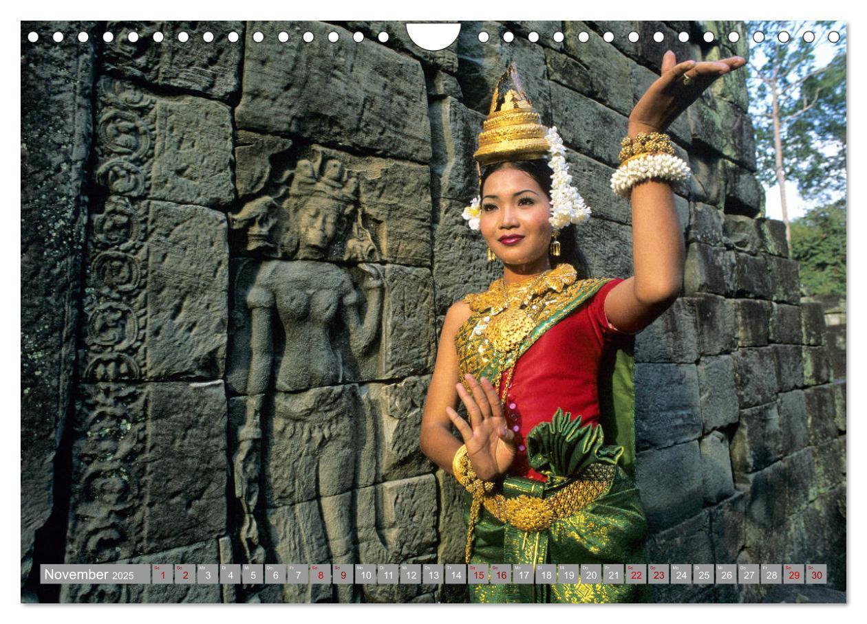 Bild: 9783435079025 | KAMBODSCHA - Im Reich der Khmer (Wandkalender 2025 DIN A4 quer),...