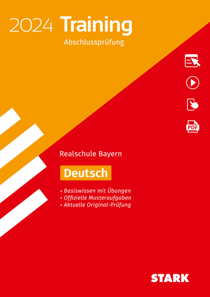 Cover: 9783849058746 | STARK Training Abschlussprüfung Realschule 2024 - Deutsch - Bayern,...