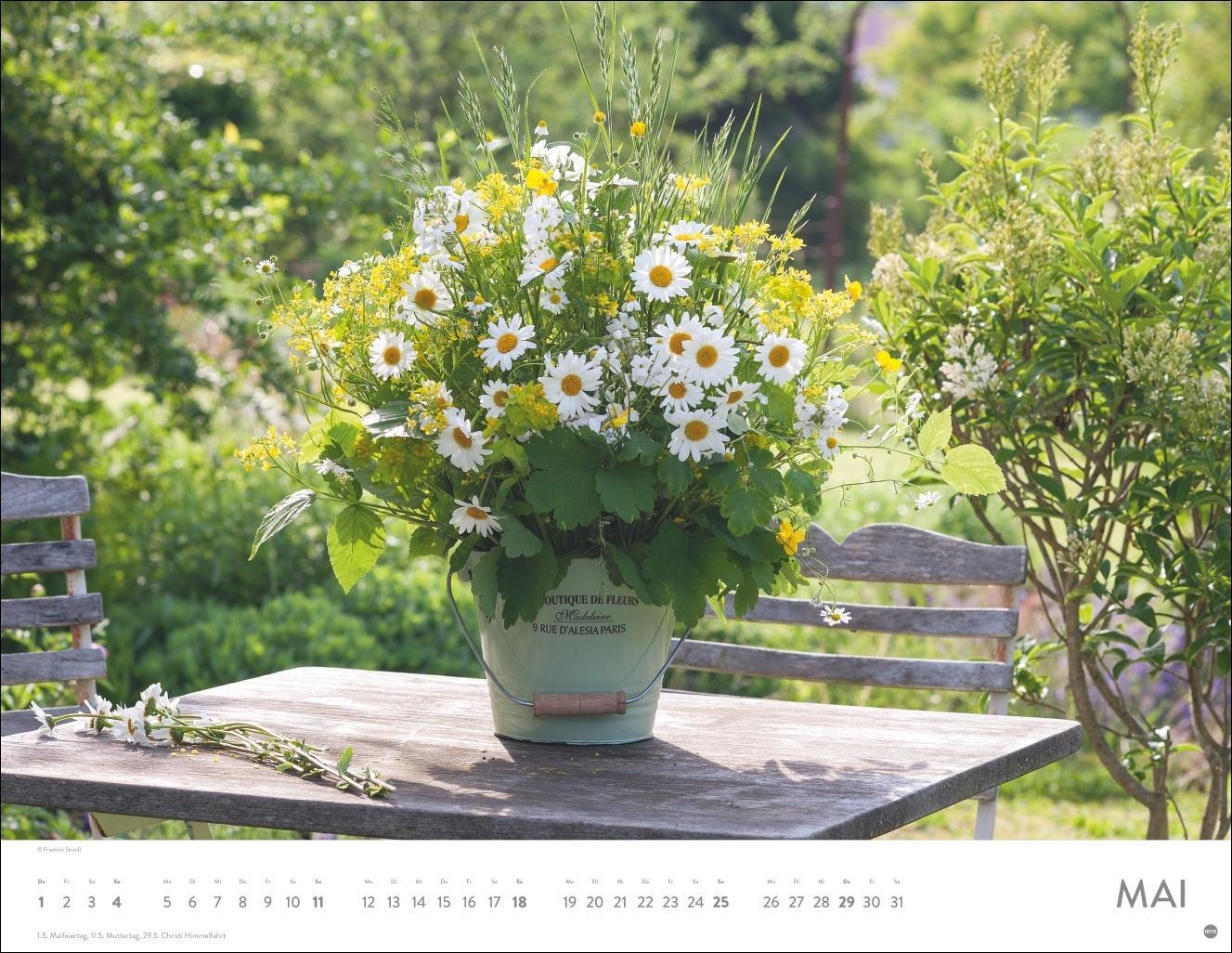 Bild: 9783756405053 | Blumenpracht Posterkalender 2025 | Heye | Kalender | Spiralbindung