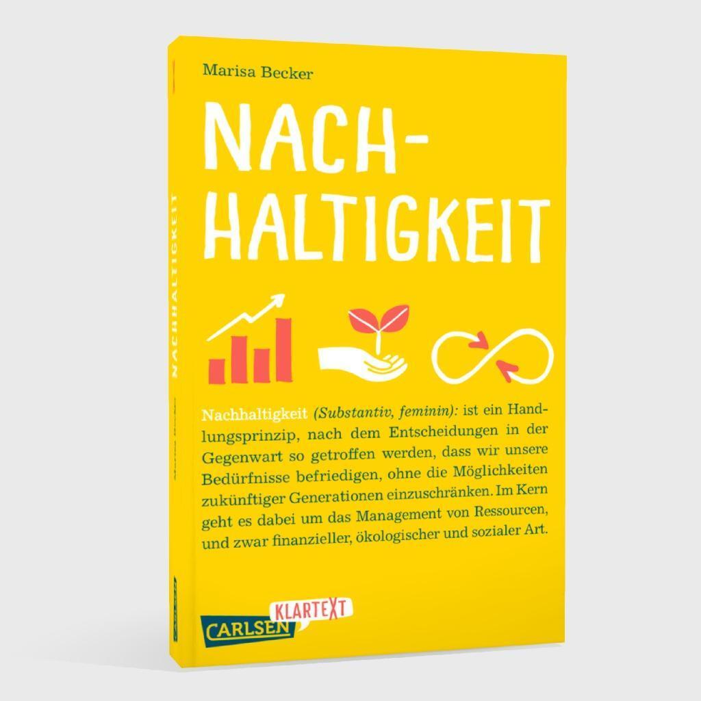 Bild: 9783551320810 | Carlsen Klartext: Nachhaltigkeit | Marisa Becker | Taschenbuch | 2024