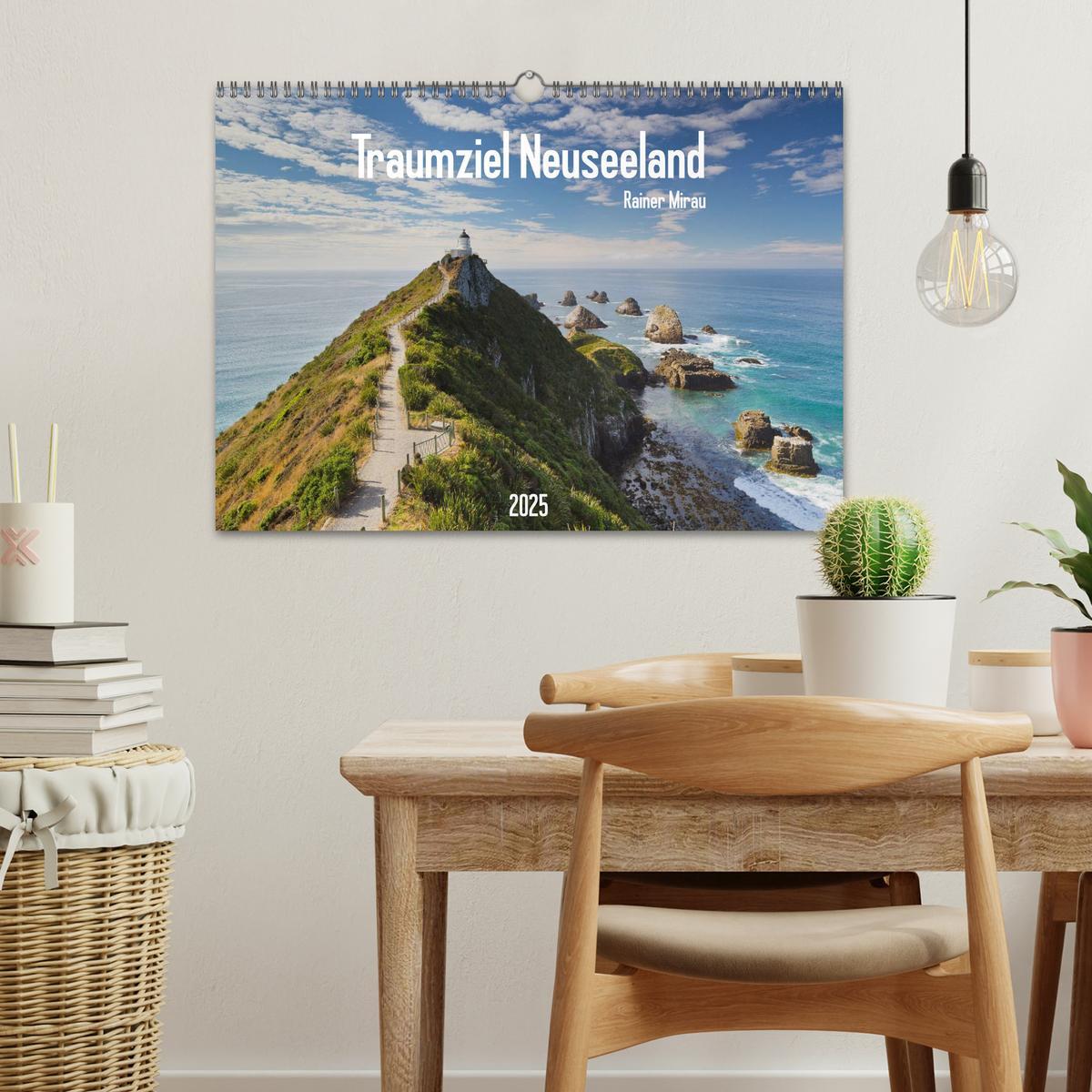 Bild: 9783435565160 | Traumziel Neuseeland 2025 (Wandkalender 2025 DIN A3 quer), CALVENDO...