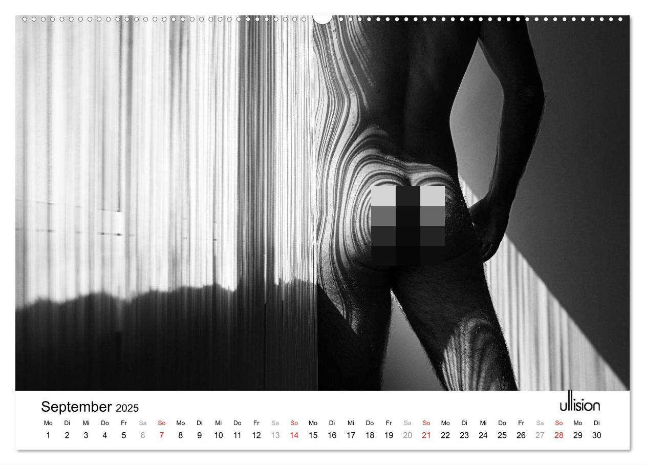 Bild: 9783435565276 | Männer AKT Art (Wandkalender 2025 DIN A2 quer), CALVENDO...