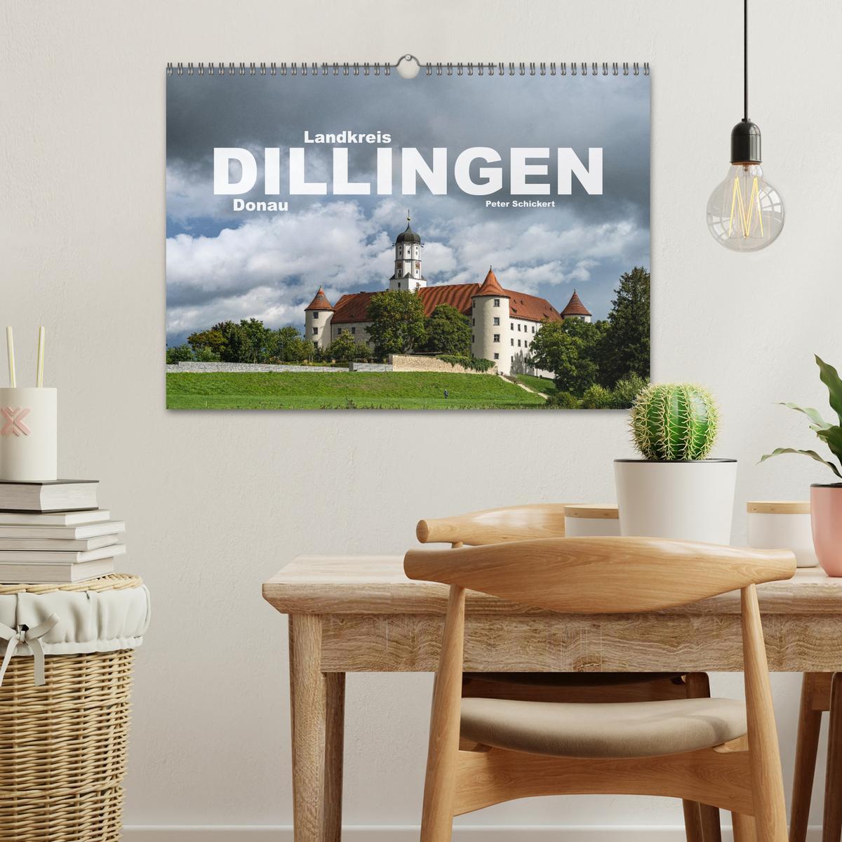 Bild: 9783383932724 | Landkreis Dillingen Donau (Wandkalender 2025 DIN A3 quer), CALVENDO...