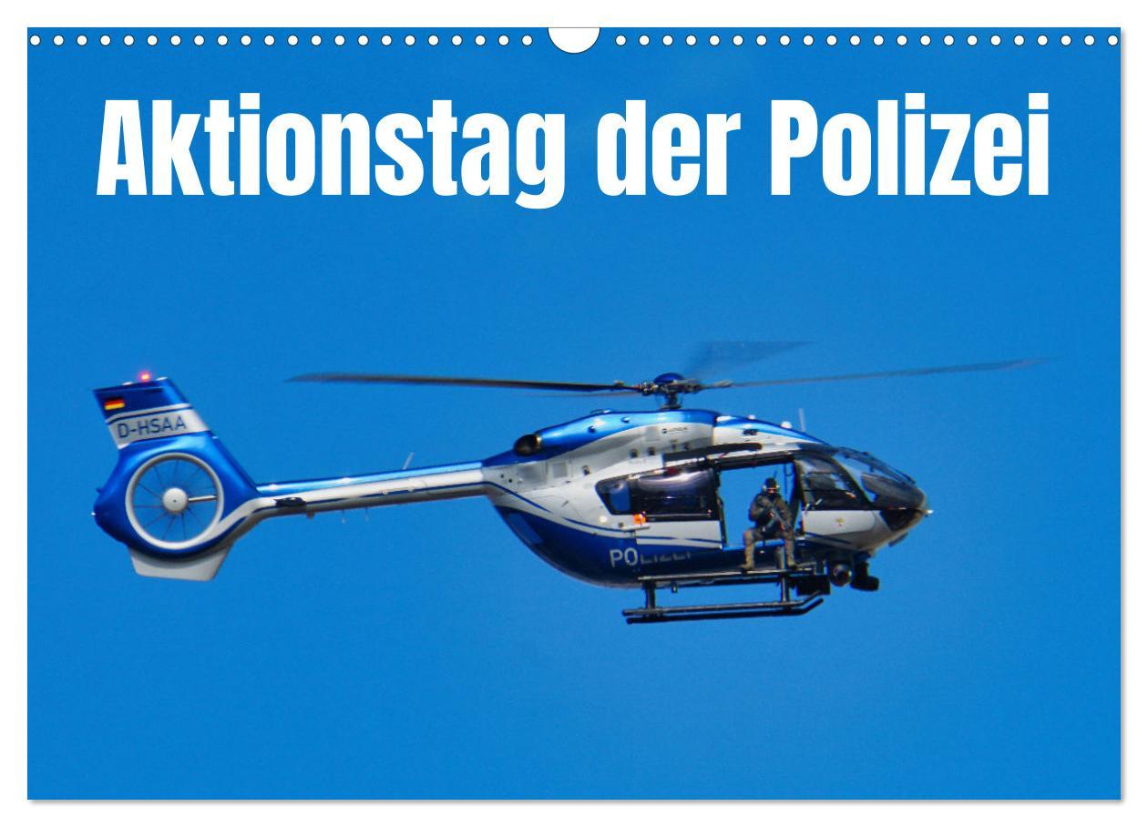 Cover: 9783383908248 | Aktionstag der Polizei (Wandkalender 2025 DIN A3 quer), CALVENDO...