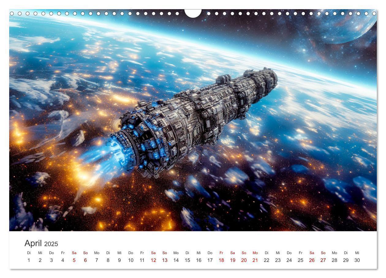 Bild: 9783383821042 | Sternenreisen - Ein kosmischer Kalender (Wandkalender 2025 DIN A3...