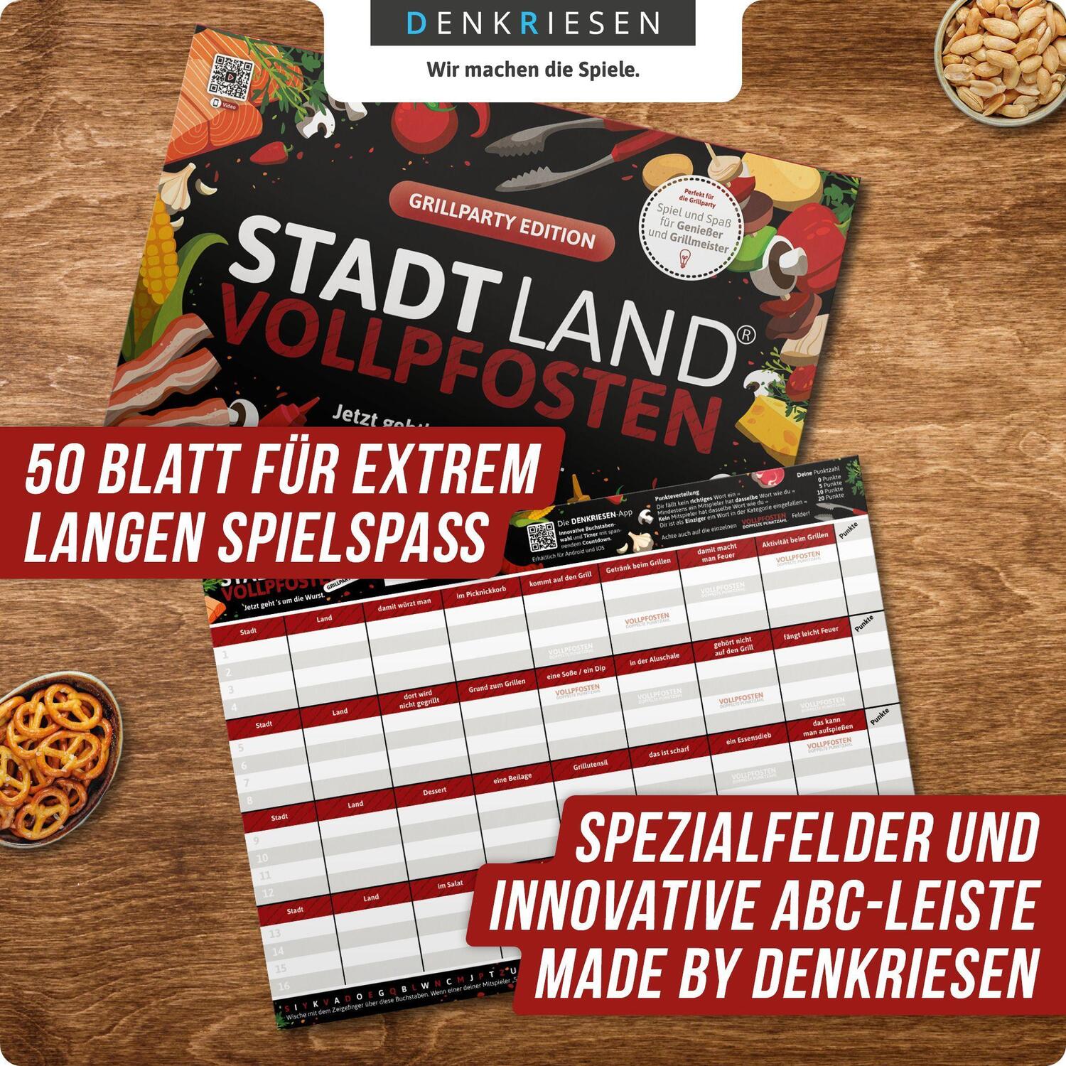 Bild: 4260528094684 | STADT LAND VOLLPFOSTEN® - GRILLPARTY EDITION - "Jetzt geht's um die...