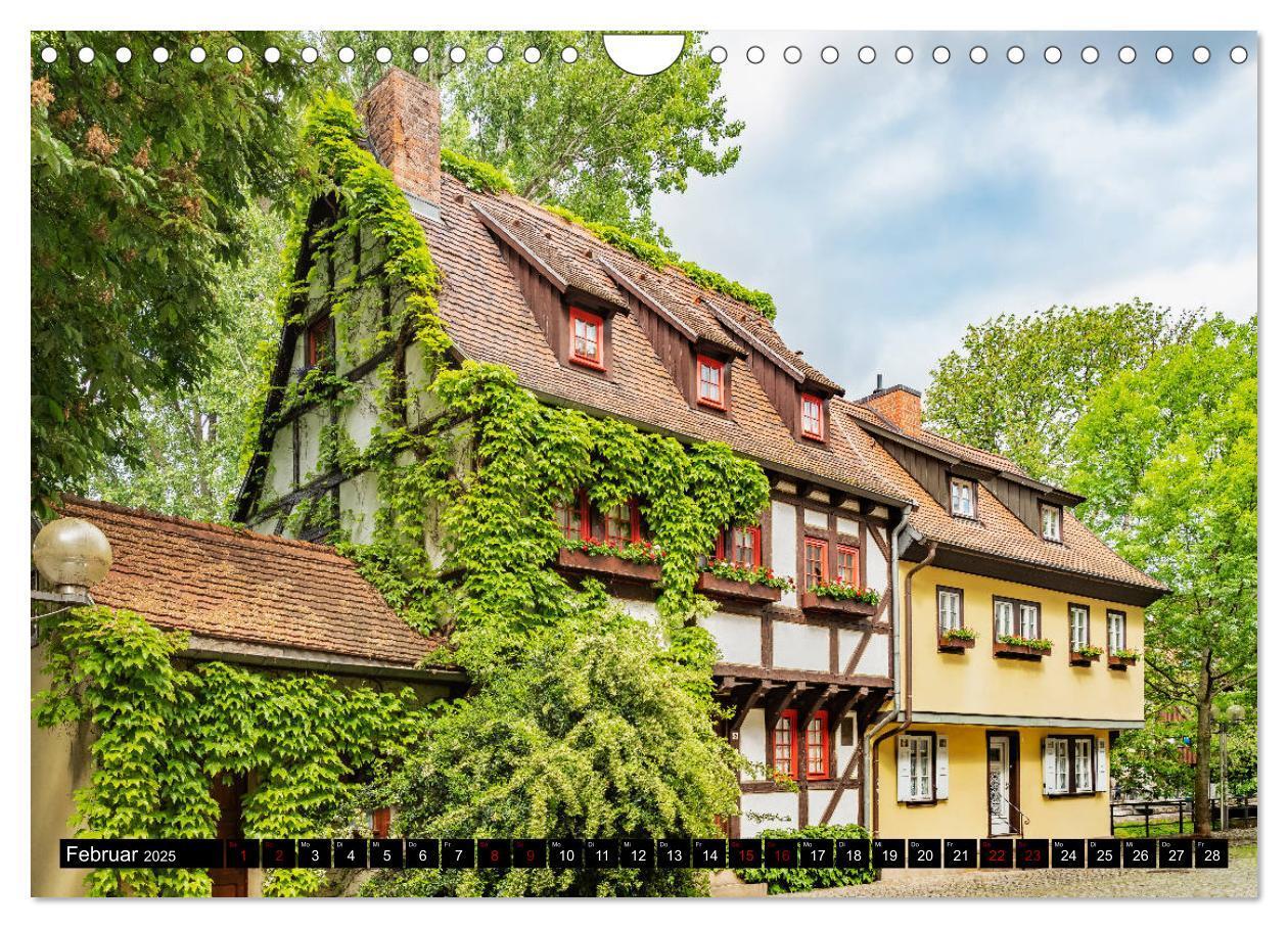 Bild: 9783435123360 | Ein Wochenende in Erfurt (Wandkalender 2025 DIN A4 quer), CALVENDO...