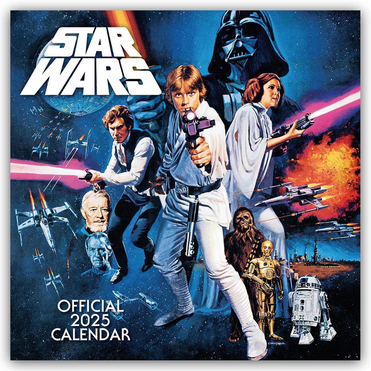 Cover: 9781835271148 | Star Wars - Official 2025 - Wandkalender | Danilo Promotion Ltd | 2025