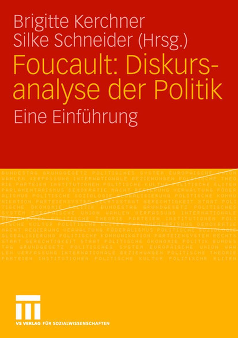 Cover: 9783531152400 | Foucault: Diskursanalyse der Politik | Eine Einführung | Taschenbuch