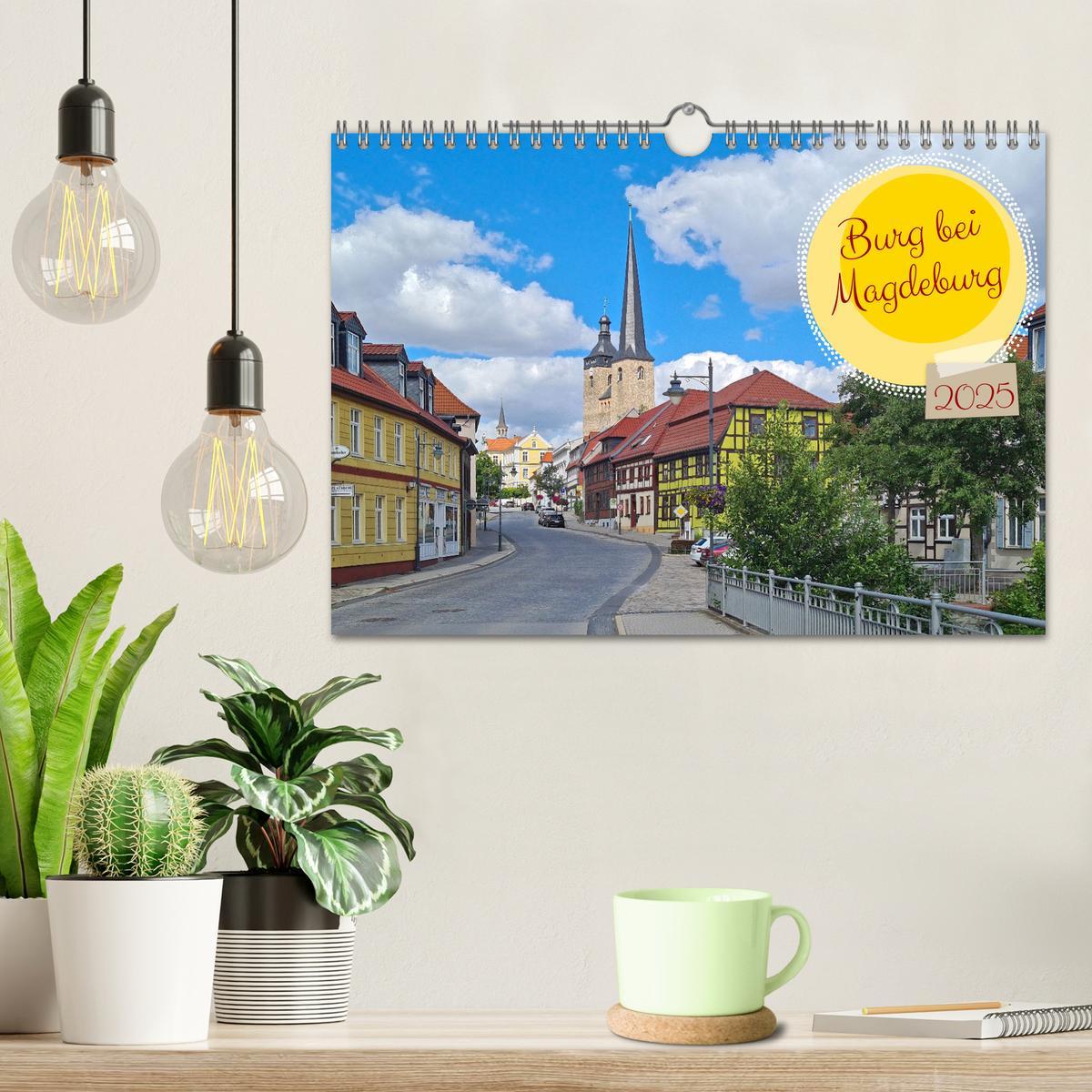 Bild: 9783383949685 | Burg bei Magdeburg (Wandkalender 2025 DIN A4 quer), CALVENDO...