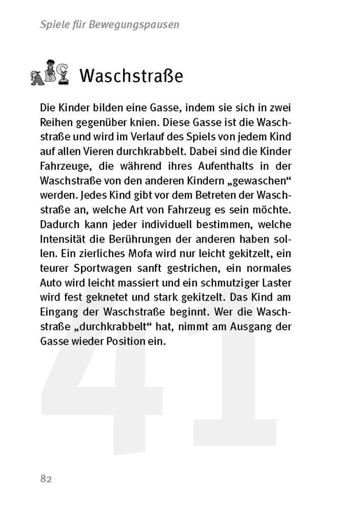 Bild: 9783769825725 | Die 50 besten Spiele für den Anfangsunterricht für 5- bis 7-Jährige