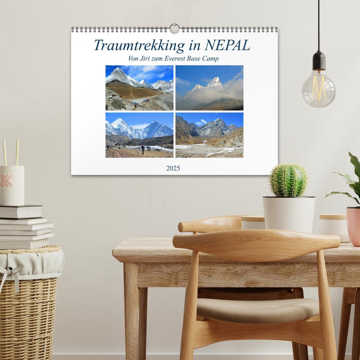 Bild: 9783435146901 | Traumtrekking in NEPAL (Wandkalender 2025 DIN A3 quer), CALVENDO...