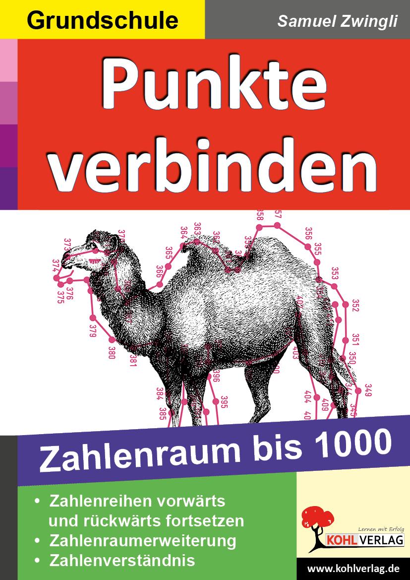 Cover: 9783955138370 | Punkte verbinden 1000 | Zahlenraum bis 1000. Mit Lösungen | Zwingli