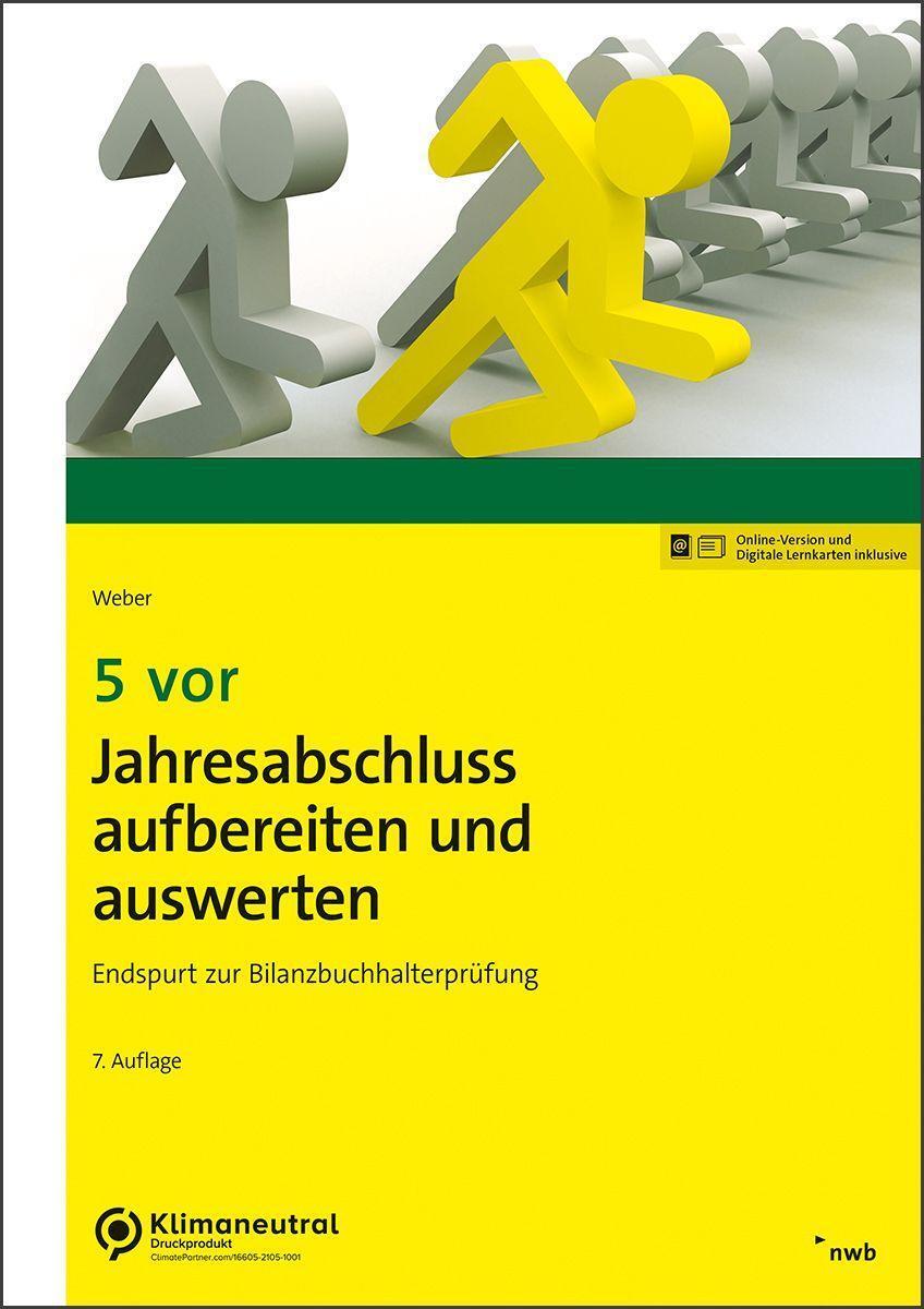 Cover: 9783482633973 | 5 vor Jahresabschluss aufbereiten und auswerten | Martin Weber | 2023